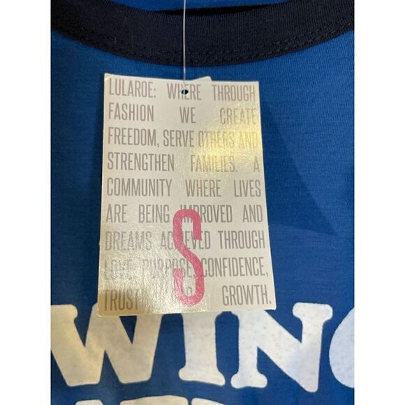 NWT Lularoe Sm Liv Baseball Ringer Tee - Picture 8 of 16